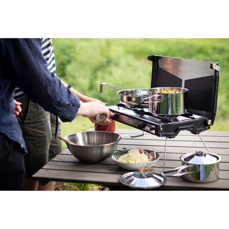 Primus CampFire Camping Cookset Stainless Steel in Large-1
